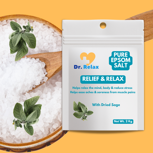 Dr. Relax Epsom Salt - with Dried Sage